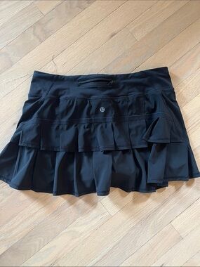 lululemon Black Tiered Skirt 8
